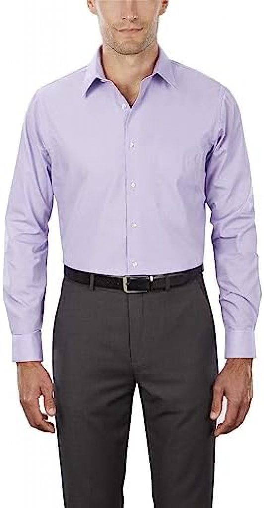 Discover the Perfect Men’s Regular Fit Dress Shirt by Van Heusen