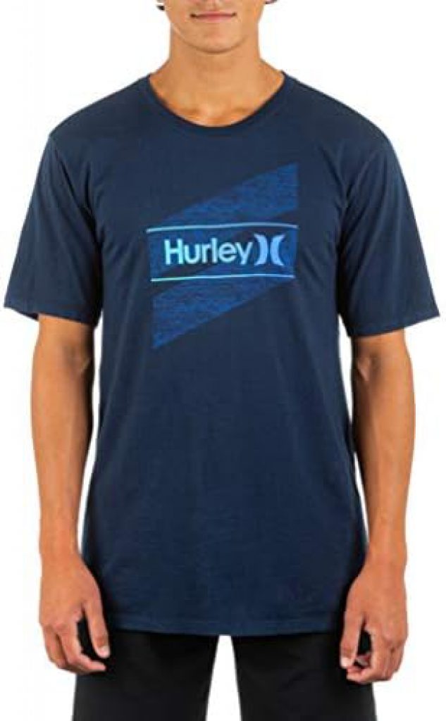 Hurley Mens Icon Slash Gradient T-Shirt