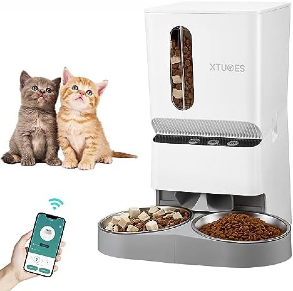 Smart Automatic Cat Feeder - 41sPnRr xEL. AC