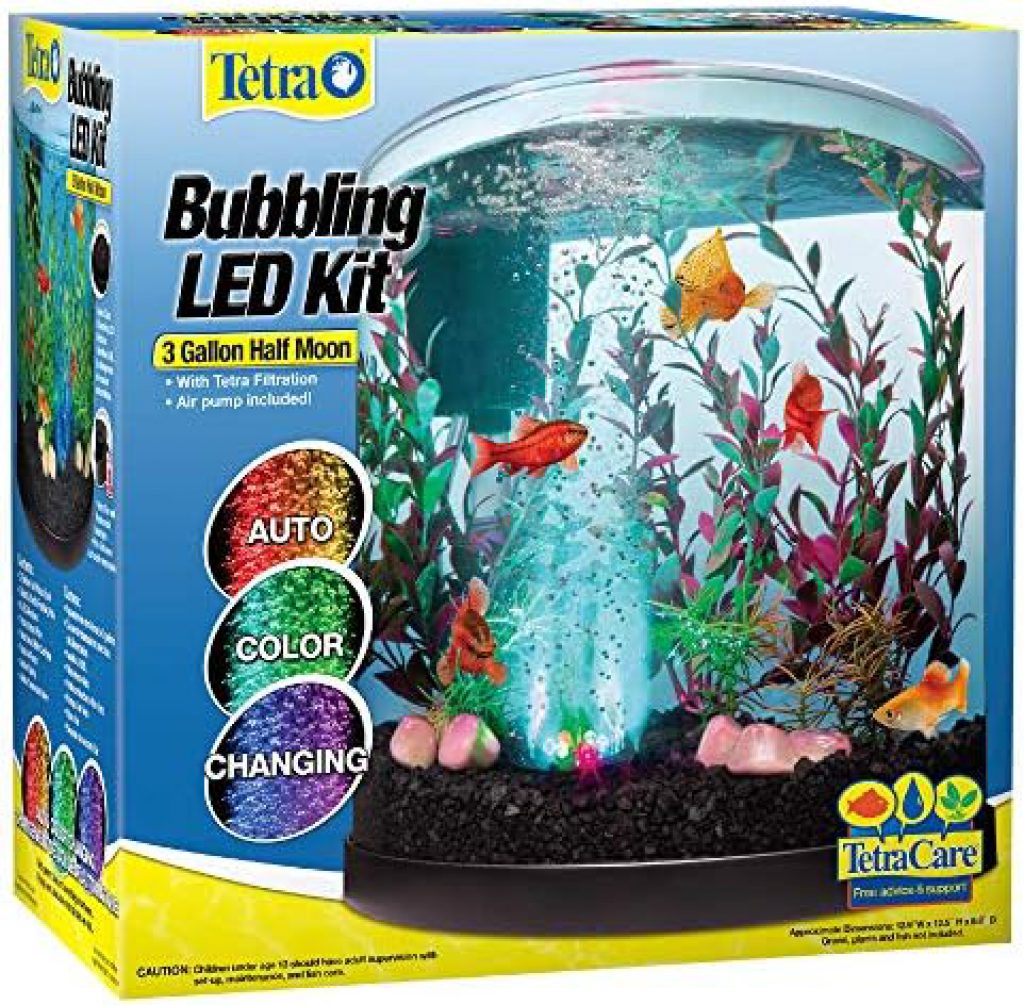 Bubbling LED Aquarium Kit - 51M VEfm5nL. AC