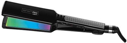 Infinitipro By Conair 1 3/4 Inch Rainbow Titanium Flat Iron, 1.2 Pounds