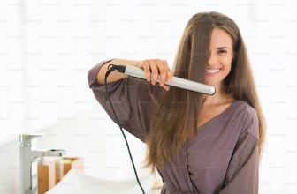 how to use a hair straightener