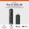 All-new Amazon Fire TV Stick 4K streaming device, includes support for Wi-Fi 6, Dolby Vision/Atmos, free & live TV