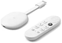 Chromecast With Google Tv (Hd) - Streaming Stick Entertainment On Your Tv With Voice Search - Watch Movies, Shows, And Live Tv In 1080P Hd - Snow