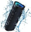 Vanzon V40 Bluetooth Speakers, Wireless Portable Speaker with 24W Stereo Sound, 24 Hour Playtime, IPX7 Waterproof, TWS Pairing with LED Lights, Suitable for Home Outdoor