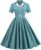 EFOFEI Women’s Audrey Hepburn Vintage Cocktail Dress 1950s Retro Swing Dress Summer Bowknot Party Dress