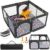 Baby Playpen, Playpen for Babies and Toddlers, Bottom Padded Design Large Baby Play Pen with Gates, Portable Baby Fence, Indoor & Outdoor Baby Activity Center, Sturdy Safety Baby Play Pen — Black