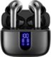 TAGRY Bluetooth Headphones 60H Playback True Wireless Earbuds LED Power Display Earphones with Wireless Charging Case IPX5 Waterproof in-Ear Earbuds with Mic for TV Smart Phone Laptop Sports