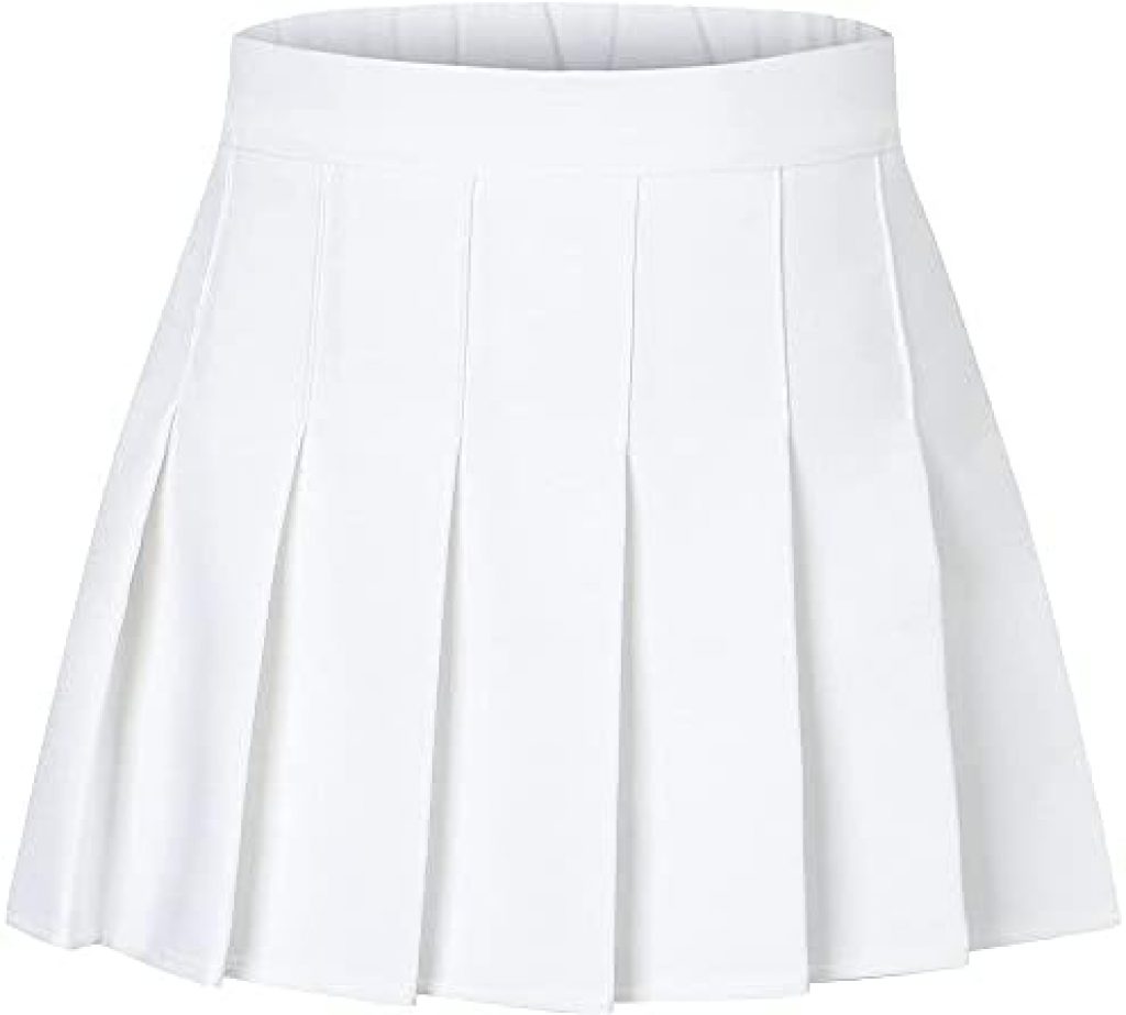 Cromoncent Girls Womens Pleated Skirt School Uniform Mini Skirts, 2Years - 4XL