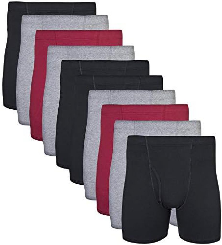 Gildan Multipack: Men's Boxer Briefs with Covered Waistband - Comfort & Style