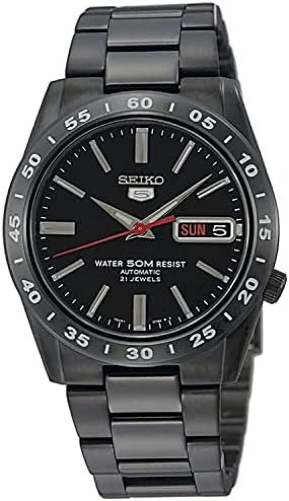 Discover Elegance: Seiko Men's Automatic Black Watch Redefining Style