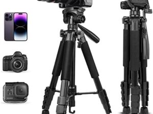 Transform Your Shots With The Adjustable Tripod Stand For Cameras And Phones