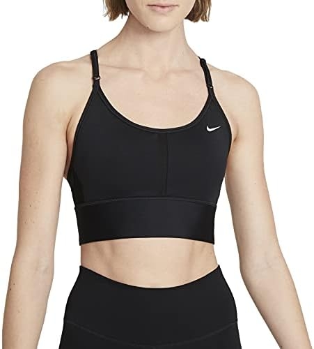 Transform Your Workout with the Black Nike Dri-FIT Indy Sports Bra