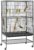 Yaheetech 52-inch Wrought Iron Standing Large Flight King Bird Cage for Cockatiels African Grey Quaker Amazon Sun Parakeets…