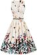 Belle Poque Sleeveless Vintage Dress with Belt 1950s Dresses for Women