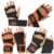 TellGrade New Ventilated Weight Lifting Gloves with Wrist Wraps — Full Palm Protection